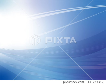 Soft light blue wave abstract background material Soft light blue wave abstract background material 141743342