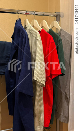 Mens shirts hang on hangers Mens shirts hang on hangers 141743445