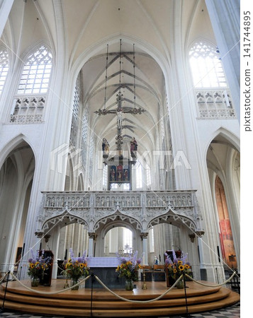 Interior view of St. Peter's Church (Leuven, Belgium) Interior view of St. Peter's Church (Leuven, Belgium) 141744895