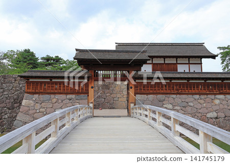 Matsushiro Castle Ruins, a historical site in Matsushiro, Nagano City Matsushiro Castle Ruins, a historical site in Matsushiro, Nagano City 141745179