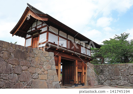 長野市松代:歷史遺跡 - 松代城遺址、太鼓門 長野市松代:歷史遺跡 - 松代城遺址、太鼓門 141745194