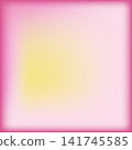 Vibrant pink blurred frame backdrop with pastel yellow glow 141745585