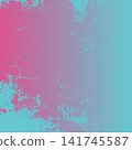 Retro distressed texture background with magenta blue gradient 141745587