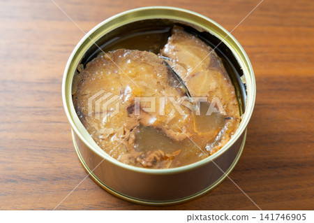 Delicious canned mackerel 141746905