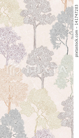 Soft dreamy watercolor floral seamless patterns collection Soft dreamy watercolor floral seamless patterns collection 141747283