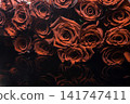 bouquet of red roses 141747411