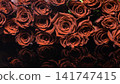 bouquet of red roses 141747415