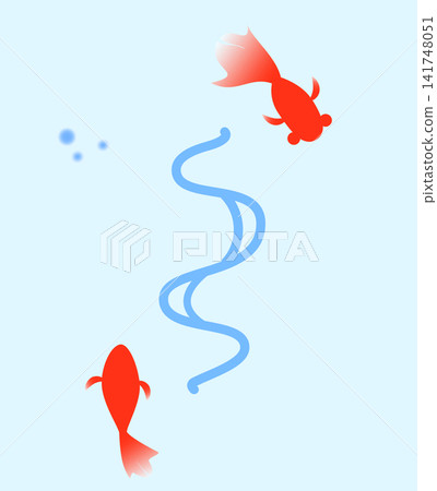 Wallpaper: Goldfish and Ripples, Small Scene 2 Wallpaper: Goldfish and Ripples, Small Scene 2 141748051