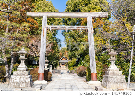 京都、太正、木島座天照三玉神社(通稱木島神社或河野社)、第二鳥居、祈雨神 京都、太正、木島座天照三玉神社(通稱木島神社或河野社)、第二鳥居、祈雨神 141749105