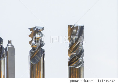 Two types of special purpose solid end mill tools for CNC machining Two types of special purpose solid end mill tools for CNC machining 141749252
