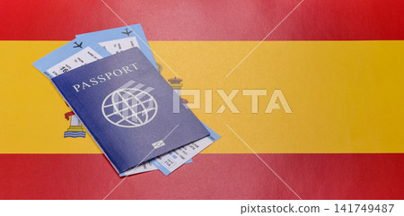 Spain, Spanish passport for travel, immigration, education, and business. Spanish passport Spain, Spanish passport for travel, immigration, education, and business. Spanish passport 141749487