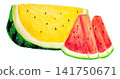 Cut watermelon 141750671