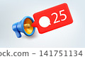 New comments concept. 3d vector illustration 141751134
