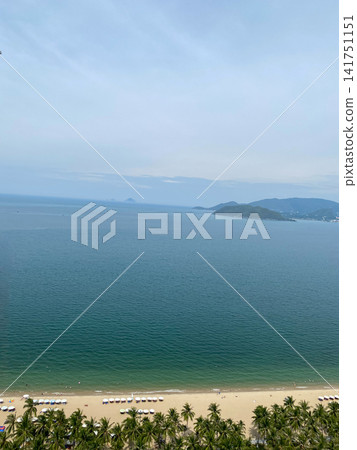 Tropical Beach Coastline Nha Trang Tropical Beach Coastline Nha Trang 141751151