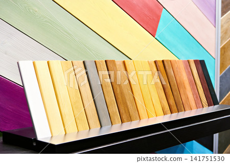 Samples of paint for wood Samples of paint for wood 141751530