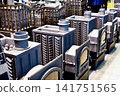 Cast iron stoves for a bath in store 141751565