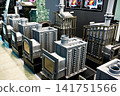 Cast iron stoves for a bath in store 141751566