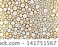 Background wood ends of log tree 141751567
