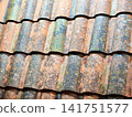 Ceramic old roof tiles 141751577