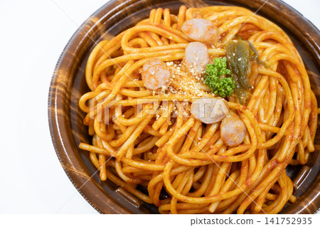 Neapolitan spaghetti bento box Neapolitan spaghetti bento box 141752935