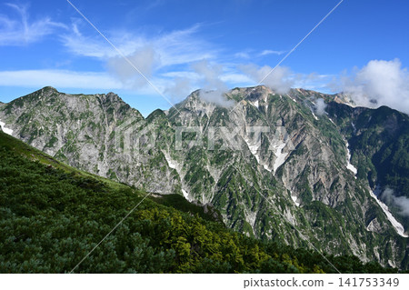 Mt. Karamatsu climb, Northern Alps, Nagano Prefecture Mt. Karamatsu climb, Northern Alps, Nagano Prefecture 141753349