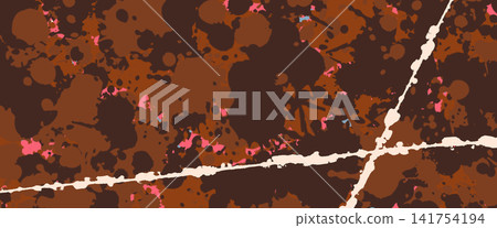 Beautiful vertical smartphone wallpaper/background image featuring a brown paint splatter background. Beautiful vertical smartphone wallpaper/background image featuring a brown paint splatter background. 141754194