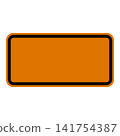 American road signs (plain) 141754387