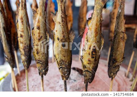 木炭烤香魚 木炭烤香魚 141754684