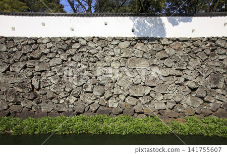 A view of Funai Castle in Oita City, Oita Prefecture. A view of Funai Castle in Oita City, Oita Prefecture. 141755607