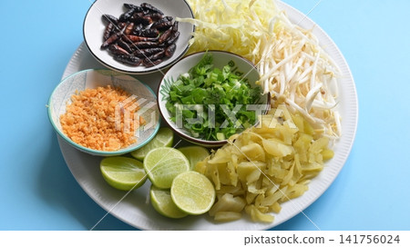 vegetable and condiment for northern soup of Thailand vegetable and condiment for northern soup of Thailand 141756024