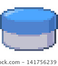 Plastic ointment container 141756239