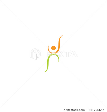 Human design logo template 141756644