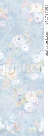 Soft Pastel Watercolor Floral Lace Bandana Seamless Textile Pattern Collection Soft Pastel Watercolor Floral Lace Bandana Seamless Textile Pattern Collection 141757395