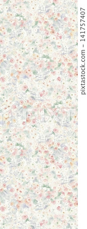 Soft Pastel Watercolor Floral Lace Bandana Seamless Textile Pattern Collection Soft Pastel Watercolor Floral Lace Bandana Seamless Textile Pattern Collection 141757407