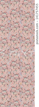 Soft Pastel Watercolor Floral Lace Bandana Seamless Textile Pattern Collection Soft Pastel Watercolor Floral Lace Bandana Seamless Textile Pattern Collection 141757455