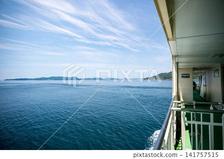 Landscape seen from the sea Landscape seen from the sea 141757515
