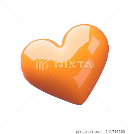 Glossy 3D broken heart icon for love and valentine Glossy 3D broken heart icon for love and valentine 141757563