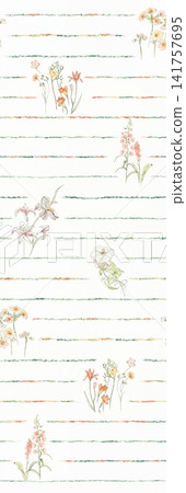 Soft dreamy watercolor floral seamless patterns collection Soft dreamy watercolor floral seamless patterns collection 141757695