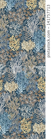 Soft dreamy watercolor floral seamless patterns collection Soft dreamy watercolor floral seamless patterns collection 141757713