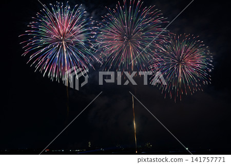 Fireworks blooming in the night sky <Oigawa Fireworks Festival 2026> Fireworks blooming in the night sky <Oigawa Fireworks Festival 2026> 141757771