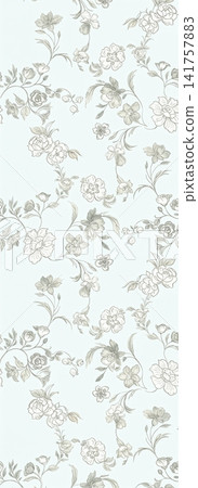 Soft dreamy watercolor floral seamless patterns collection Soft dreamy watercolor floral seamless patterns collection 141757883