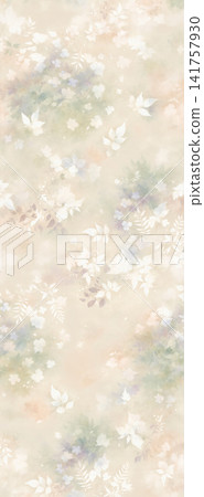Soft dreamy watercolor floral seamless patterns collection Soft dreamy watercolor floral seamless patterns collection 141757930