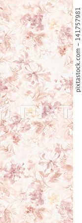 Soft dreamy watercolor floral seamless patterns collection Soft dreamy watercolor floral seamless patterns collection 141757981