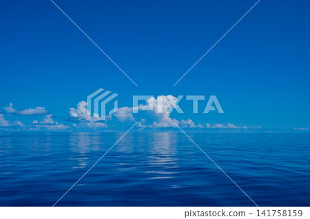 平靜的海面,小笠原群島,東京 平靜的海面,小笠原群島,東京 141758159