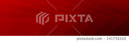 Deep red banner background featuring smooth directional gradients and abstract shapes. Great for professional web headers, presentations, and digital media. Deep red banner background featuring smooth directional gradients and abstract shapes. Great for professional web headers, presentations, and digital media. 141758320