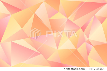 Colorful warm-toned polygon-style background (horizontal) Colorful warm-toned polygon-style background (horizontal) 141758365