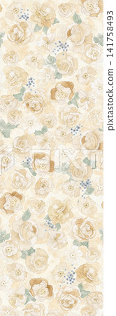 Soft Vintage Floral Seamless Patterns Collection in Muted Pastel Tones Soft Vintage Floral Seamless Patterns Collection in Muted Pastel Tones 141758493