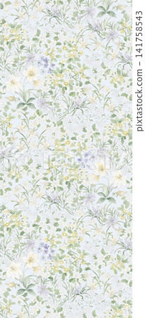Soft Vintage Floral Seamless Patterns Collection in Muted Pastel Tones Soft Vintage Floral Seamless Patterns Collection in Muted Pastel Tones 141758543
