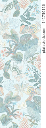 Delicate Watercolor Vintage Rose Floral Seamless Pattern Collection Delicate Watercolor Vintage Rose Floral Seamless Pattern Collection 141759116