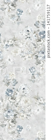 Delicate Watercolor Vintage Rose Floral Seamless Pattern Collection Delicate Watercolor Vintage Rose Floral Seamless Pattern Collection 141759117